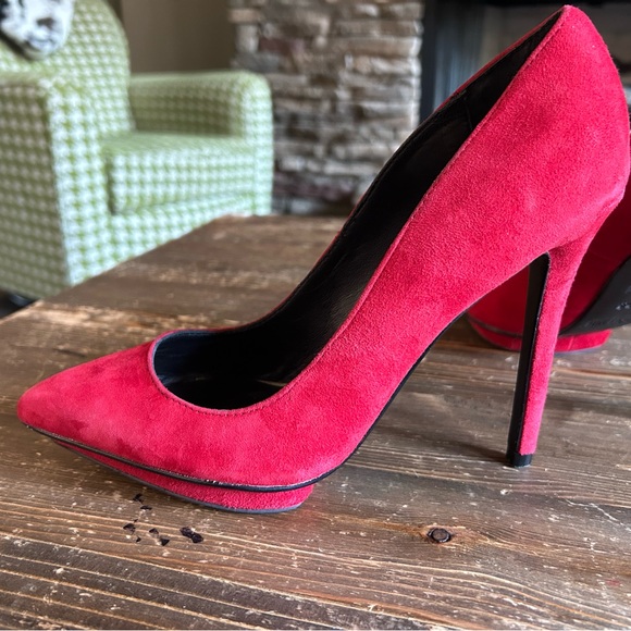 Red Hot Dolce Vita heels Size 7.5 - Picture 6 of 9
